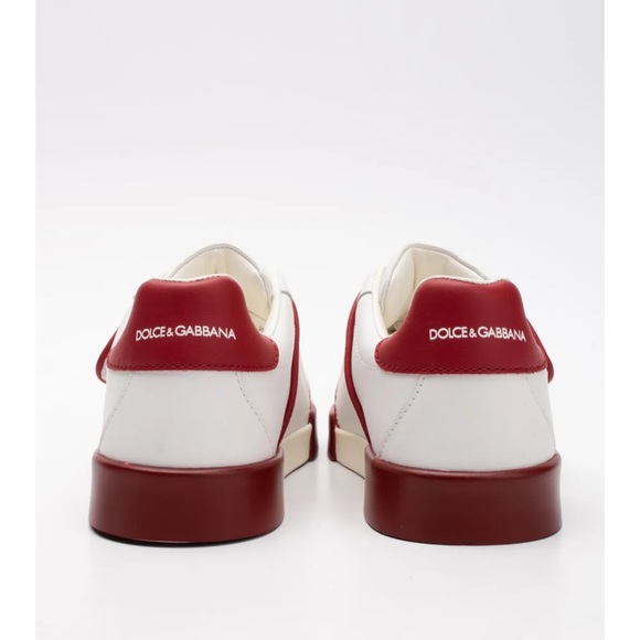 DOLCE & GABBANA Leather Sneakers EU29 Two Tone Made in Italy - Picture 2 of 9